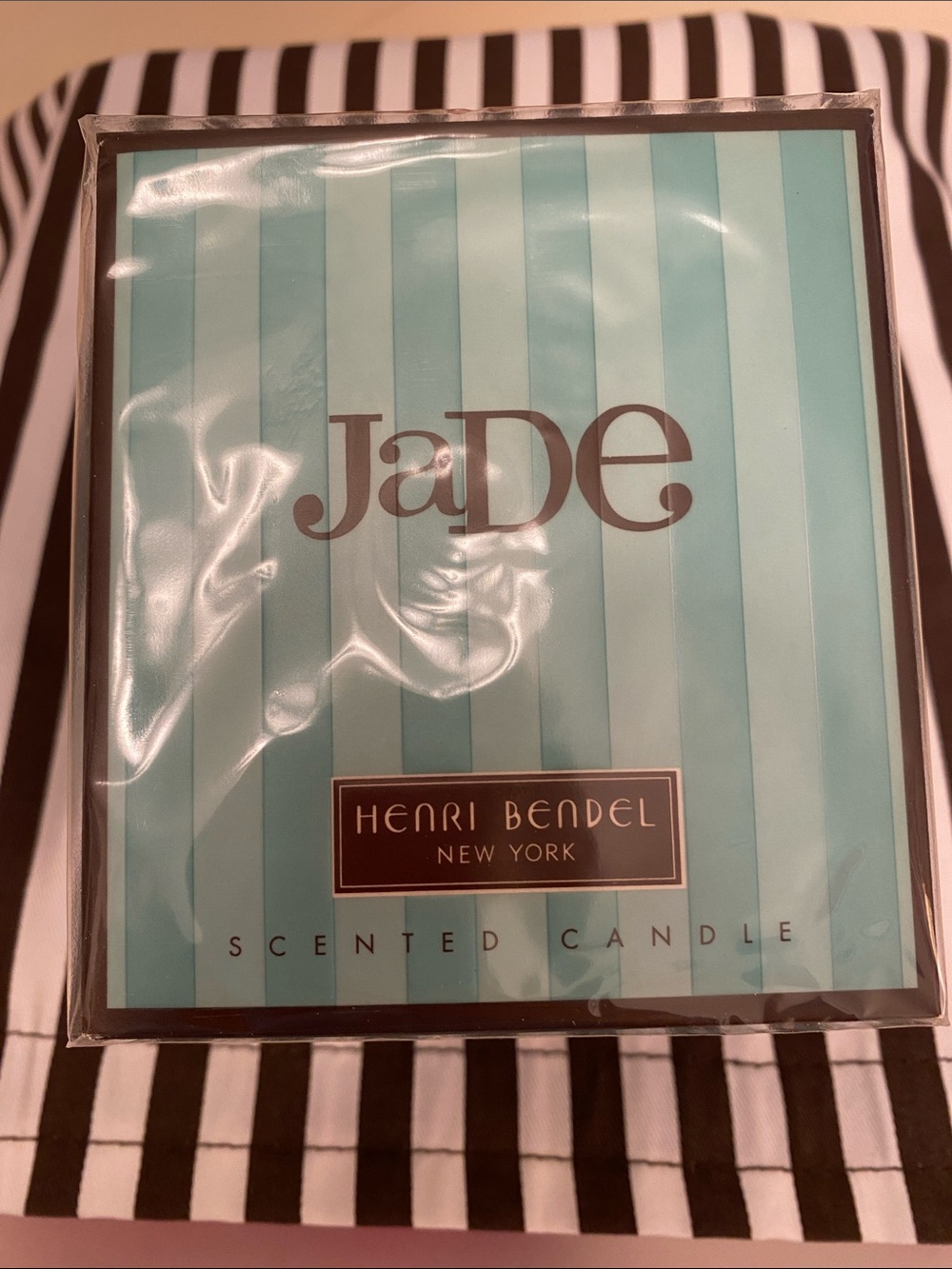 NIB Henri Bendel Jade Candle.